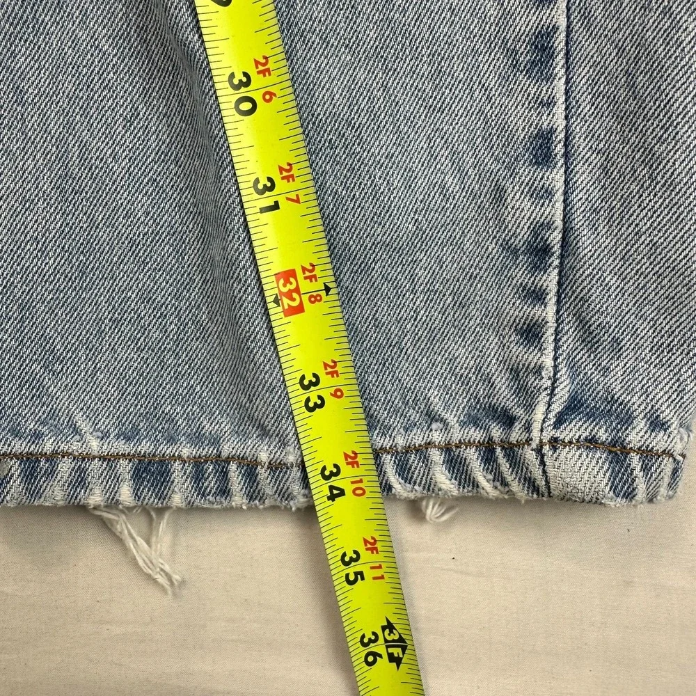 VTG Levi's 550 Jeans Mens 38x34 Blue Denim Red Tab Relaxed Fit Distressed